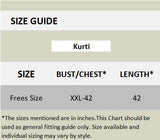 Women's Woolen Stripe Full Sleeves Kurti